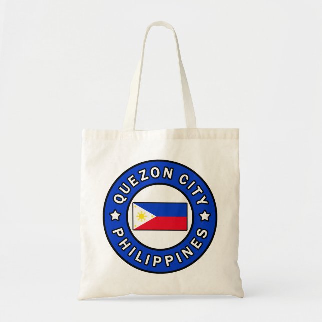 Bolsa Tote Quezon City Filipinas (Frente)