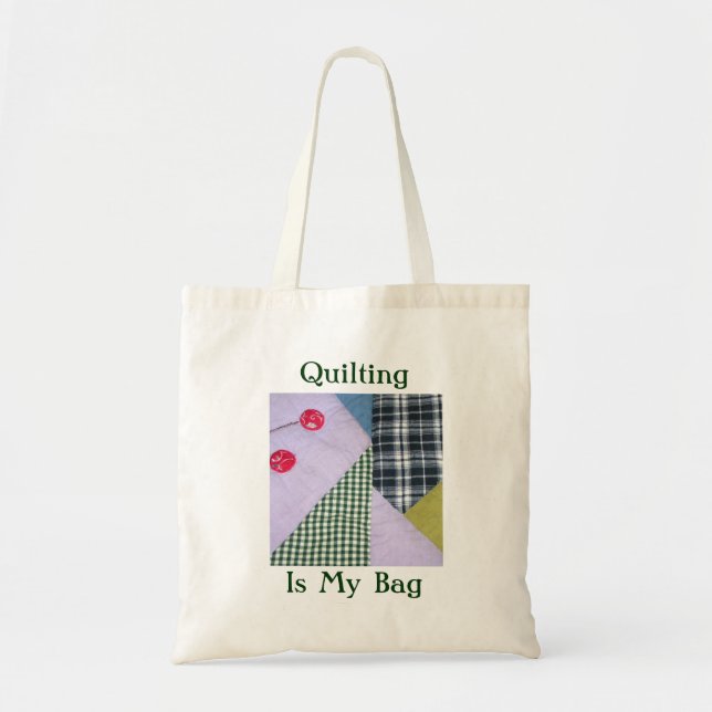 Bolsa Tote Quilting Is My Bag (Frente)