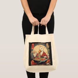 Bolsa Tote Quirky Duck Ramen Lover for anime lovers