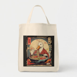 Bolsa Tote Quirky Duck Ramen Lover for anime lovers
