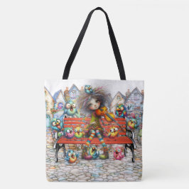 Bolsa Tote Quirky Violin Serenade - VEJA DE VOLTA!