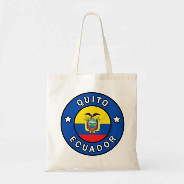 Bolsa Tote Quito Equador (Frente)