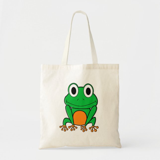 Bolsa Tote Rã verde (Frente)