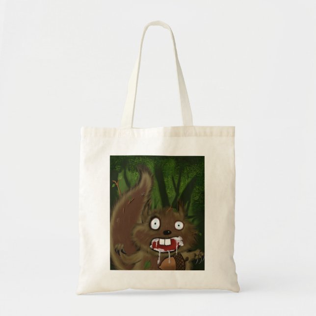 Bolsa Tote Rabid Squirrel (Frente)
