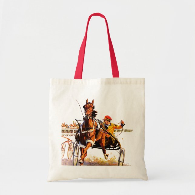 Bolsa Tote Raça de chicote de fios (Frente)