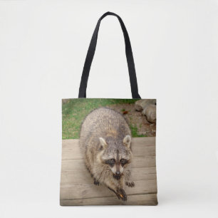 Bolsa Tote Racconon com chip