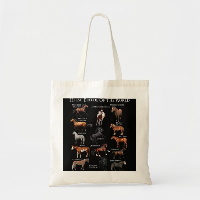 Bolsa Tote Rações Equestres, Raios Equestres, Raios Equestres (Frente)