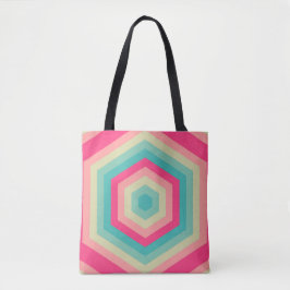 Bolsa Tote Radiação Pastel Hexa