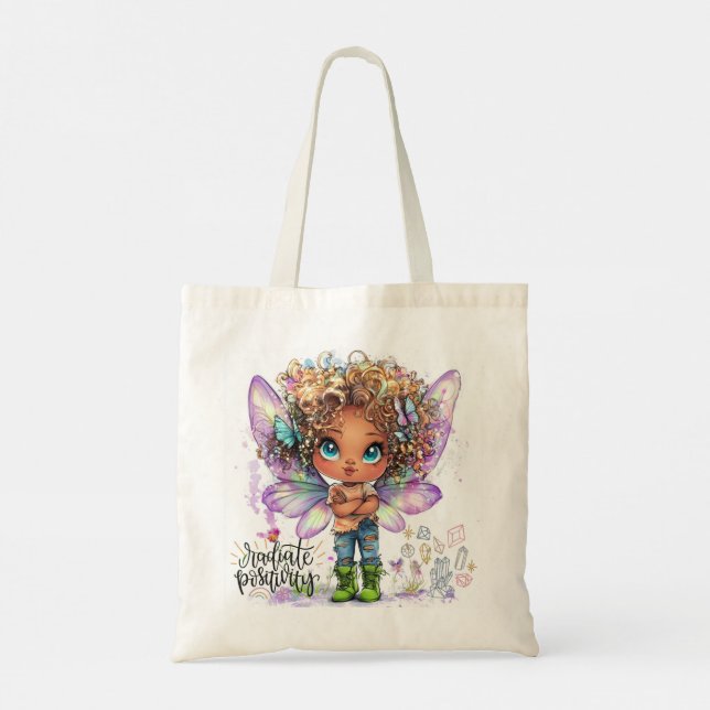 Bolsa Tote Radiação Positiva Lil' Fairy Tote Bag (Verso)