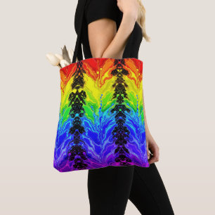 Bolsa Tote “Radiação” – Um Padrão de Orgulho Abstrato
