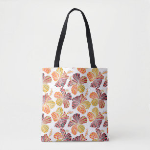 Bolsa Tote Radiância Havaiana: Elegância Vegetal Tropical.