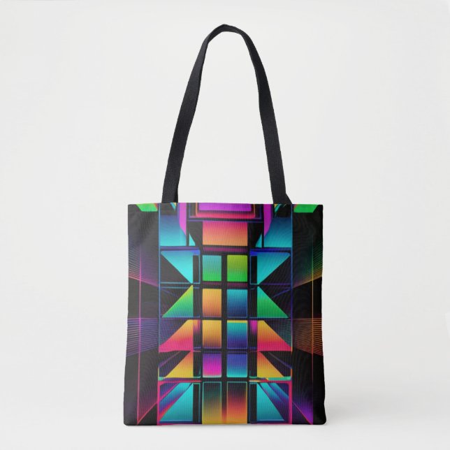 Bolsa Tote Radiância Neon Vibe 2 (Frente)