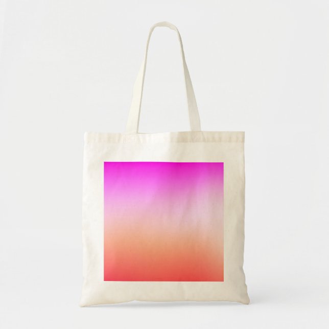 Bolsa Tote Radiant Pastel Sunset Gradient (Frente)