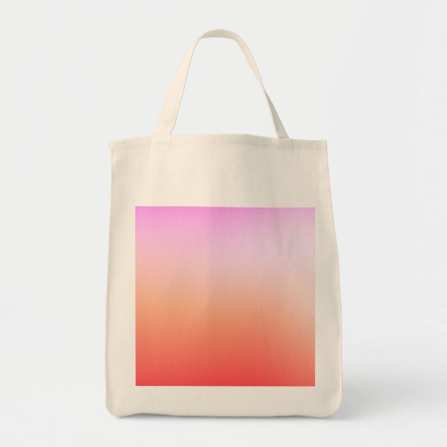 Bolsa Tote Radiant Pastel Sunset Gradient (Frente)