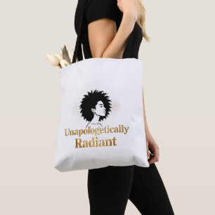Bolsa Tote Radiantemente Sem Desculpas - Departamento da Vida