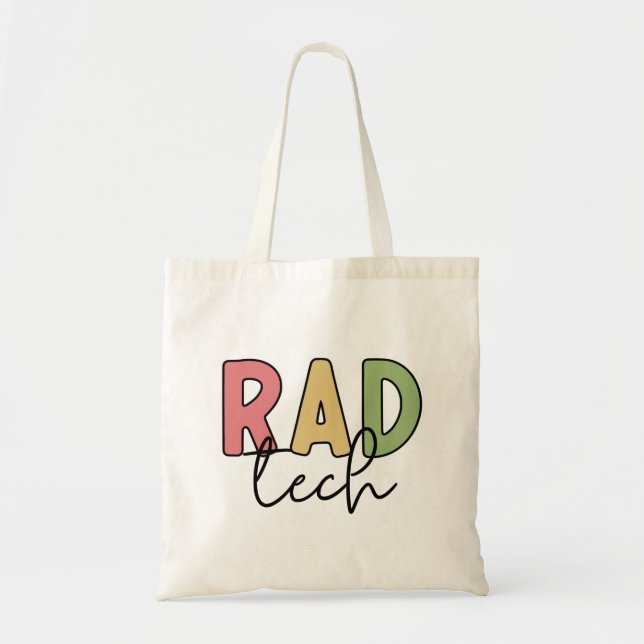 Bolsa Tote Radiologia Radiológica Rad Tech (Frente)