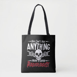Bolsa Tote Radiologista Não se pode ocultar Rad de Raios-X ra