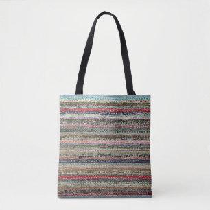 Bolsa Tote Rag Rug da avó
