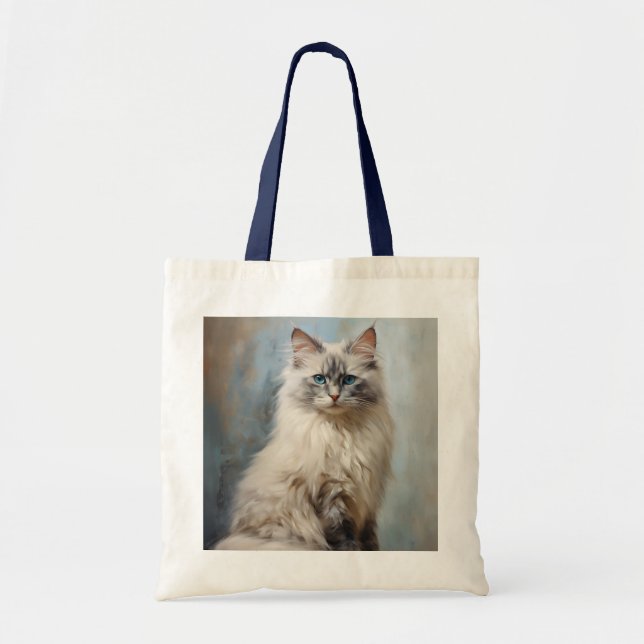 Bolsa Tote Ragdoll cat (Frente)