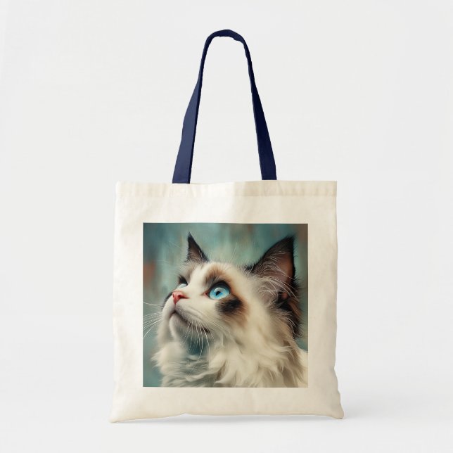 Bolsa Tote Ragdoll cat (Frente)
