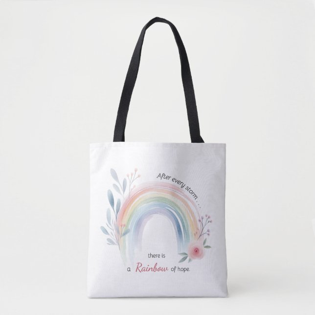 Bolsa Tote Rainbow Baby Miracle (Frente)