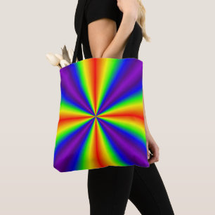 Bolsa Tote Rainbow Cross