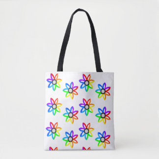 Bolsa Tote Rainbow Daisies
