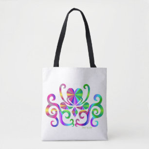 Bolsa Tote Rainbow Heart e Lily