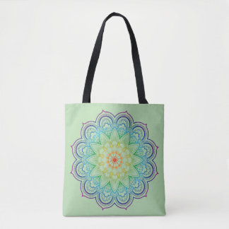 Bolsa Tote Rainbow mandala