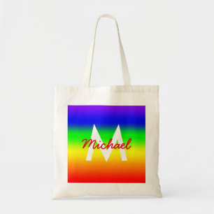 Bolsa Tote Rainbow Ombre