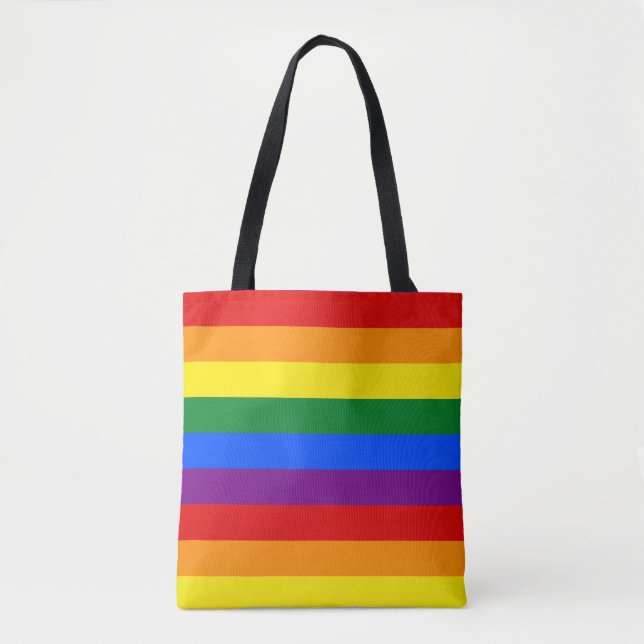 Bolsa Tote Rainbow Pride (Frente)