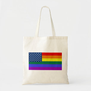 Bolsa Tote Rainbow Pride EUA