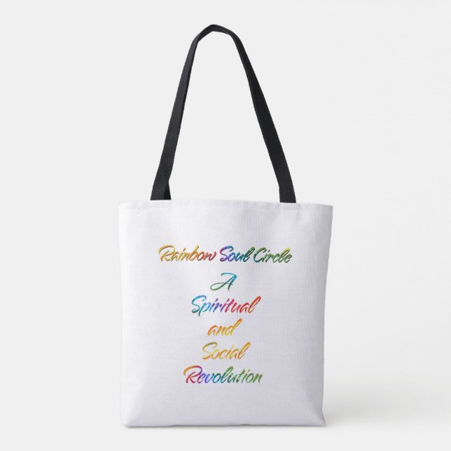 Bolsa Tote Rainbow Soul Circle (Verso)