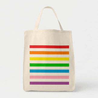 Bolsa Tote Rainbow Stripes!