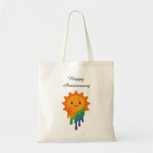 Bolsa Tote Rainbow Sun - Feliz Aniversário