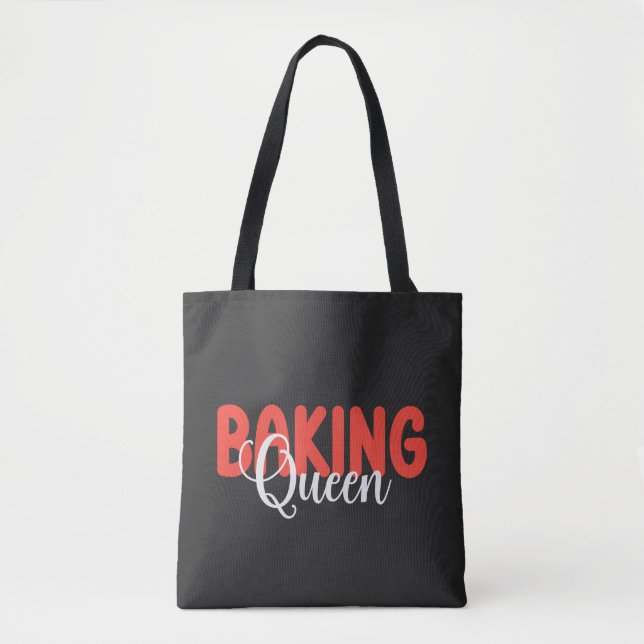 Bolsa Tote Rainha Baking (Frente)