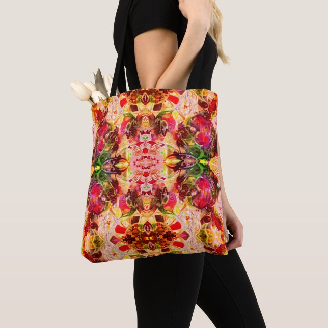 Bolsa Tote Rainha da flor (Close Up)