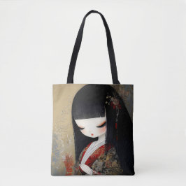 Bolsa Tote Rainha de anime volumosa