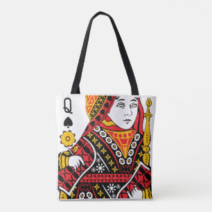 Bolsa Tote Rainha De Espadas