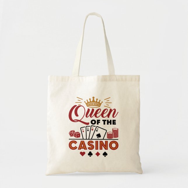 Bolsa Tote Rainha do Casino Vegas Jogo Mulheres (Frente)