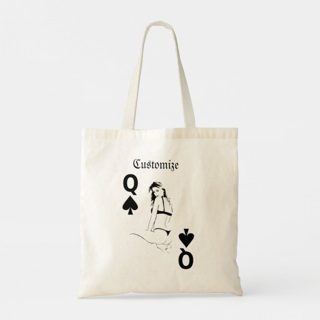 Bolsa Tote Rainha do Espadas Bikini Garota Trovão (Verso)