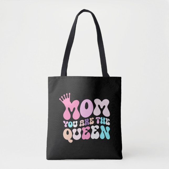 Bolsa Tote Rainha dos Nossos Corações, Presente da Mãe, Dia d (Frente)