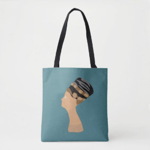 Bolsa Tote Rainha egípcia Nefertiti