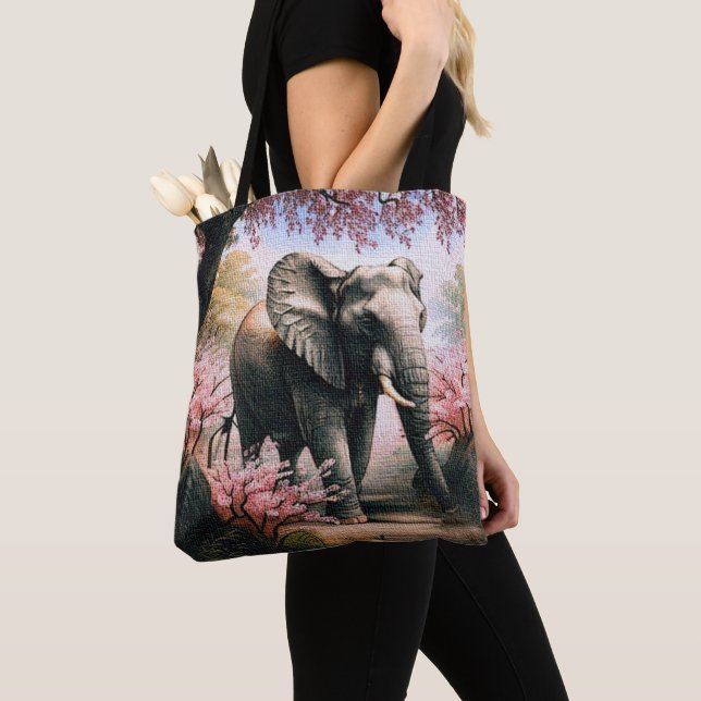 Bolsa Tote Rainha Elefante (Close Up)