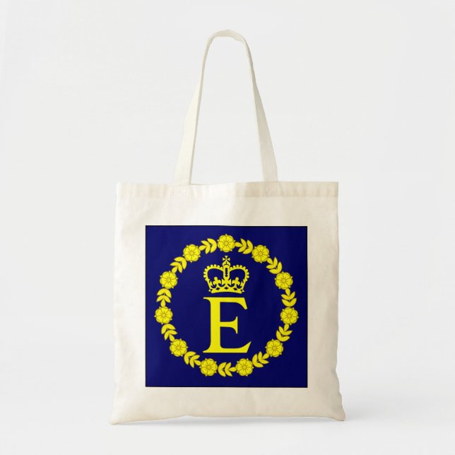 Bolsa Tote Rainha Elizabeth (Frente)