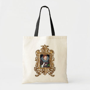 Bolsa Tote Rainha Elizabeth e um saco quadro arminho