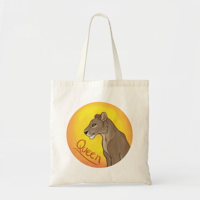 Bolsa Tote Rainha Lioness (Frente)