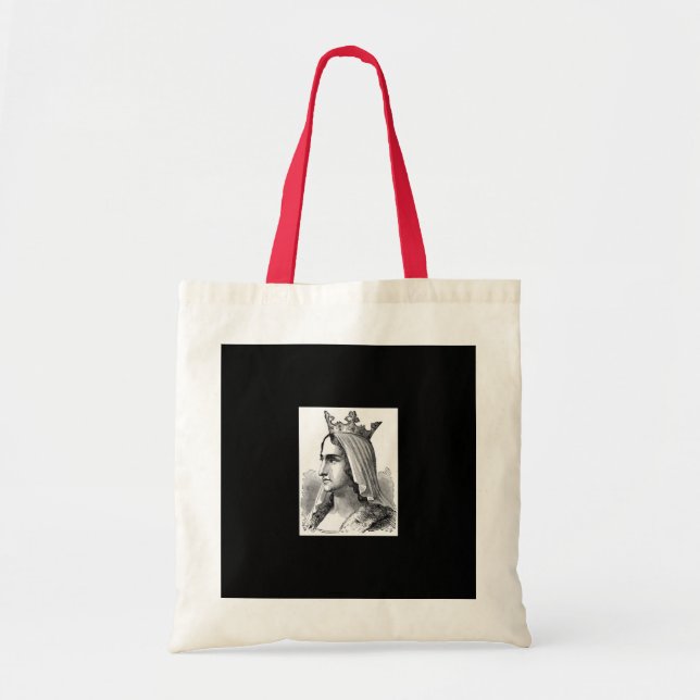 Bolsa Tote Rainha Medieval (Frente)