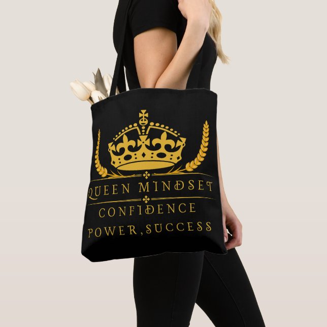 Bolsa Tote Rainha Mindset Confiança, Poder e Êxito (Close Up)