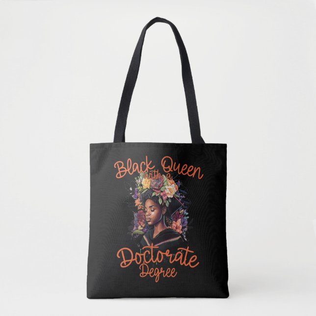 Bolsa Tote Rainha Negra Com Doutorado (Frente)